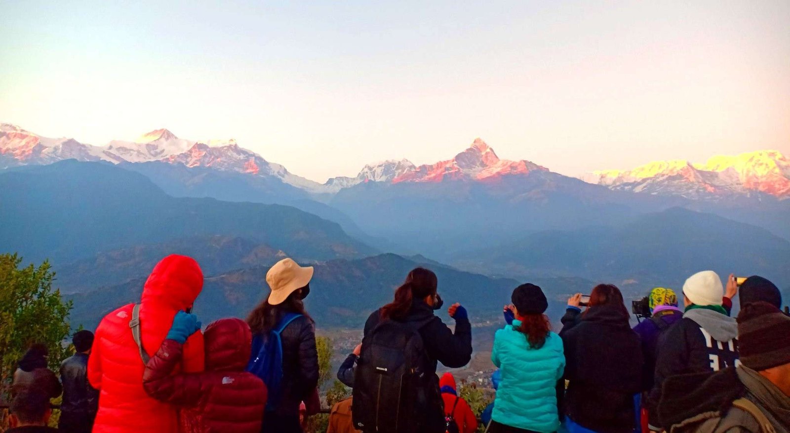 sunrise sarankot pokhara himalayan yak trek and adventure pvt ltd